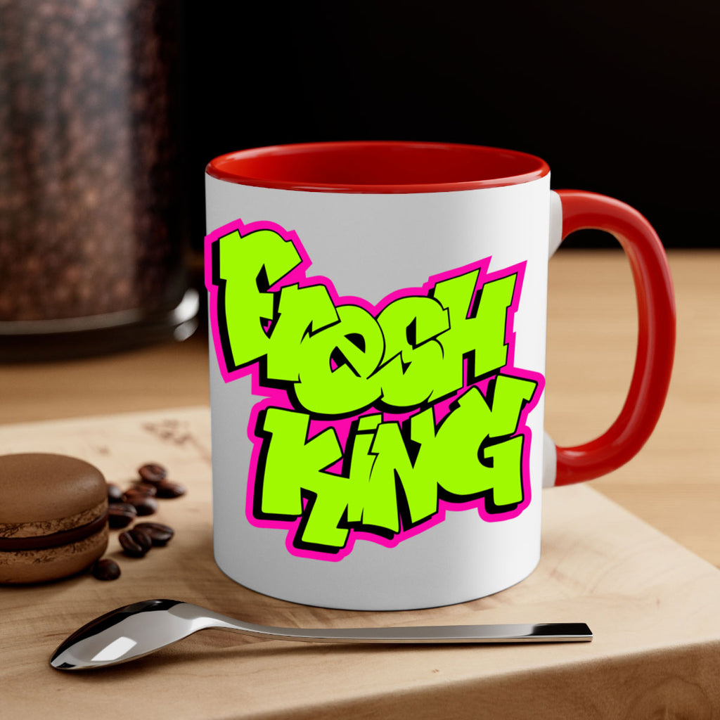 fresh king 147#- black words - phrases-Mug / Coffee Cup