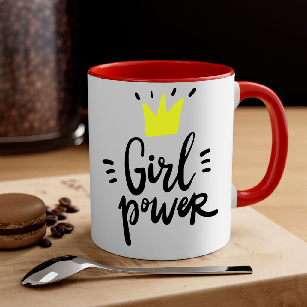 girl power crown 35#- Black women - Girls-Mug / Coffee Cup