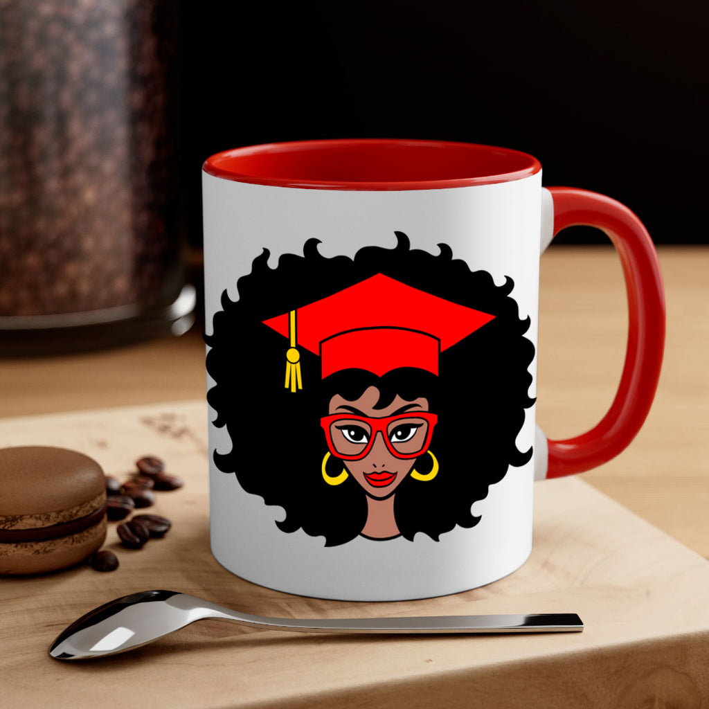 graduation black woman 32#- Black women - Girls-Mug / Coffee Cup