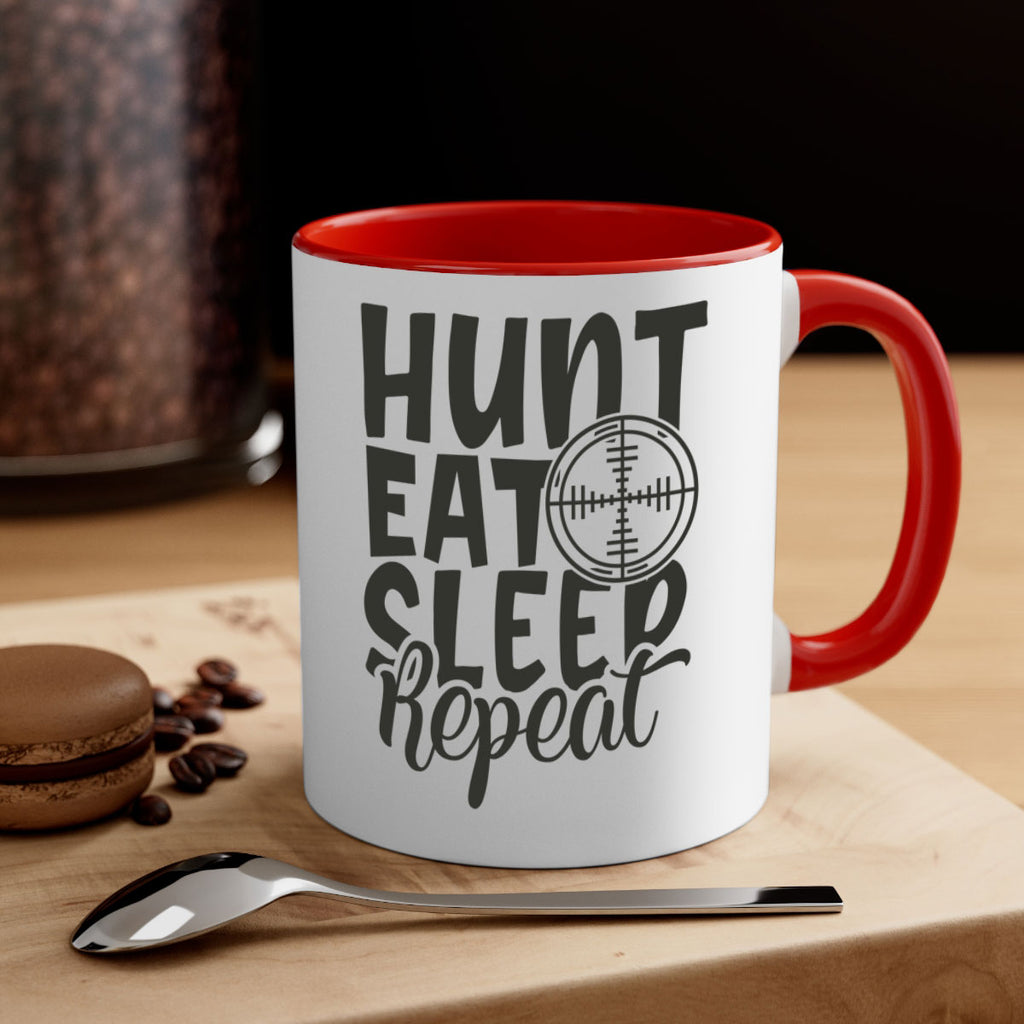 hunt eat sleep repeat 11#- hunting-Mug / Coffee Cup