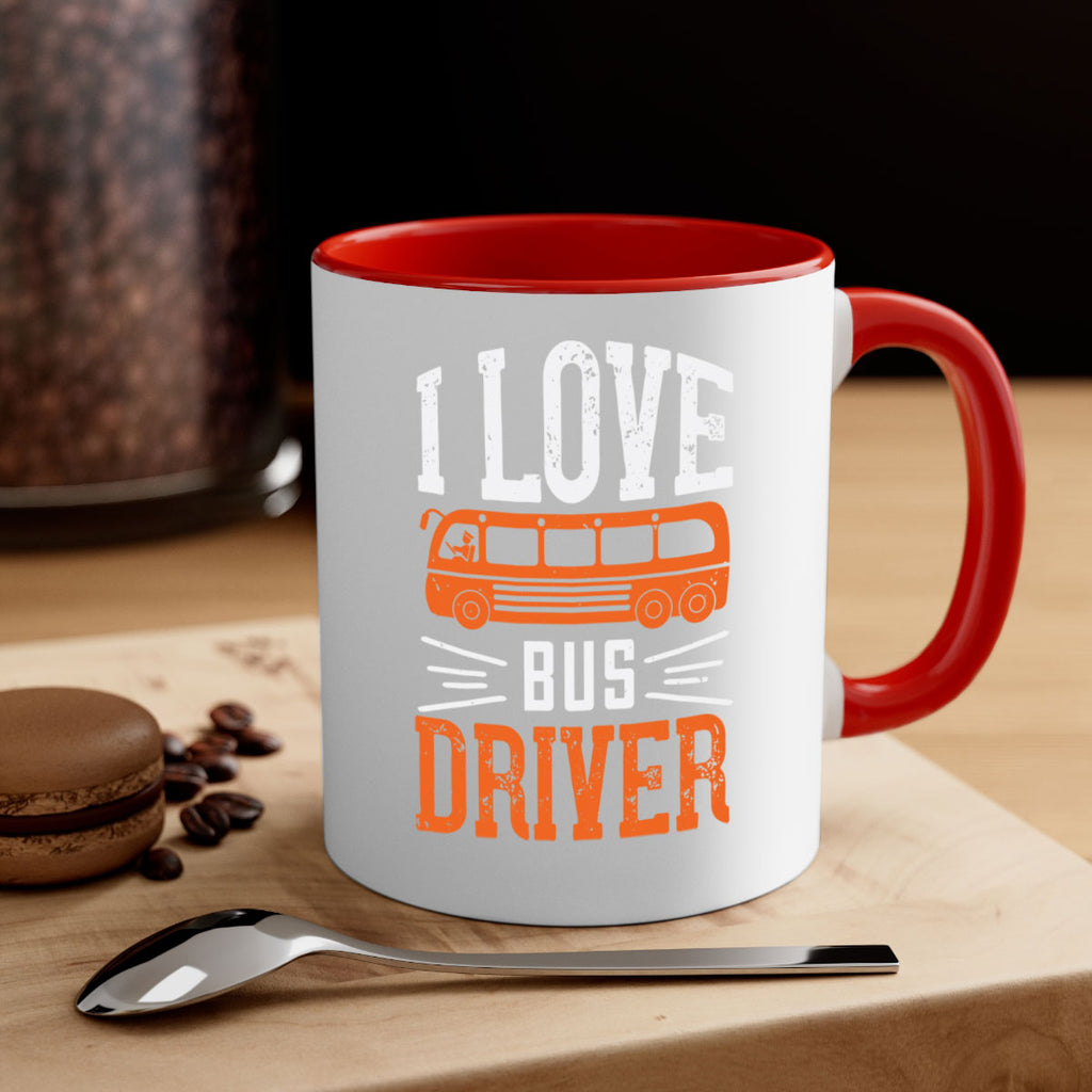 i love bus driver Style 30#- bus driver-Mug / Coffee Cup