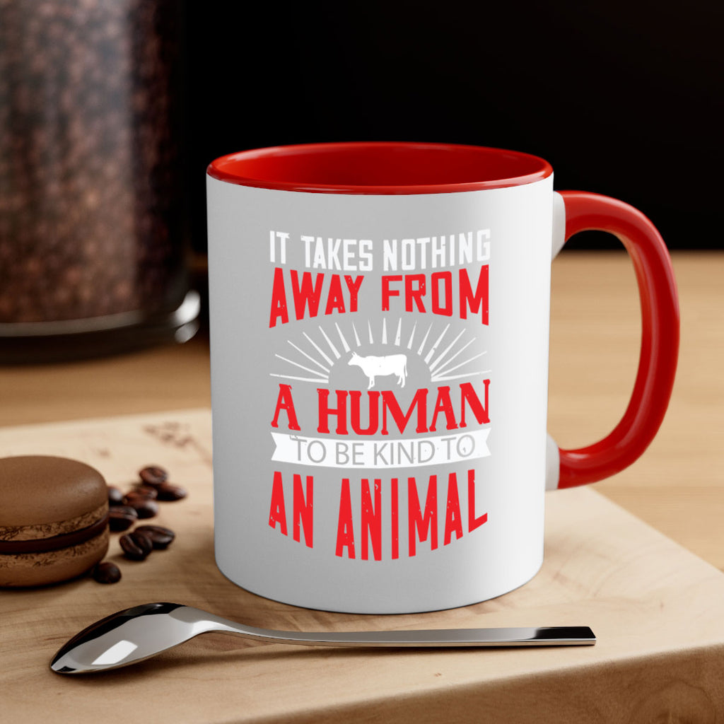 it takes nothing away from a human 37#- vegan-Mug / Coffee Cup