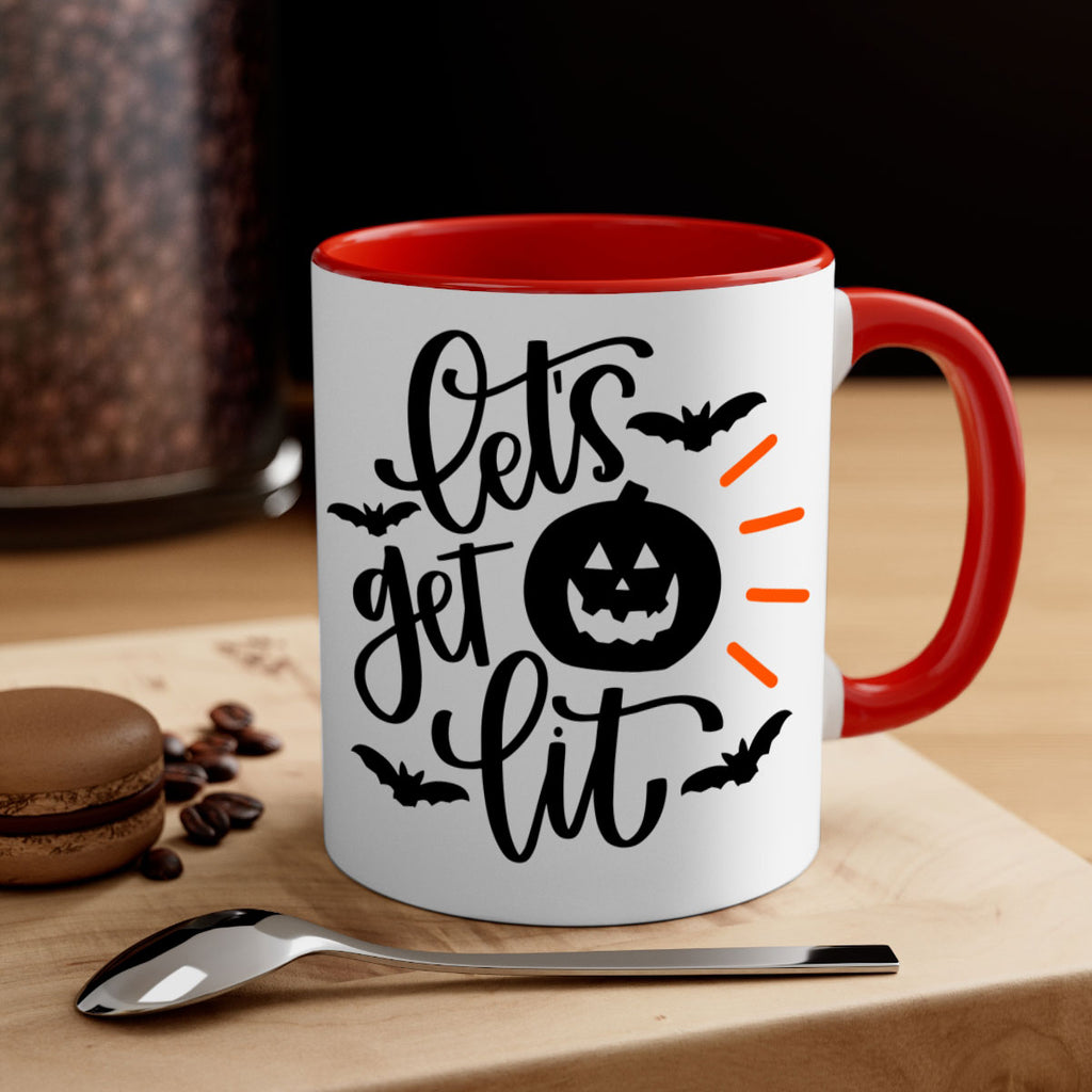 lets get lit 48#- halloween-Mug / Coffee Cup