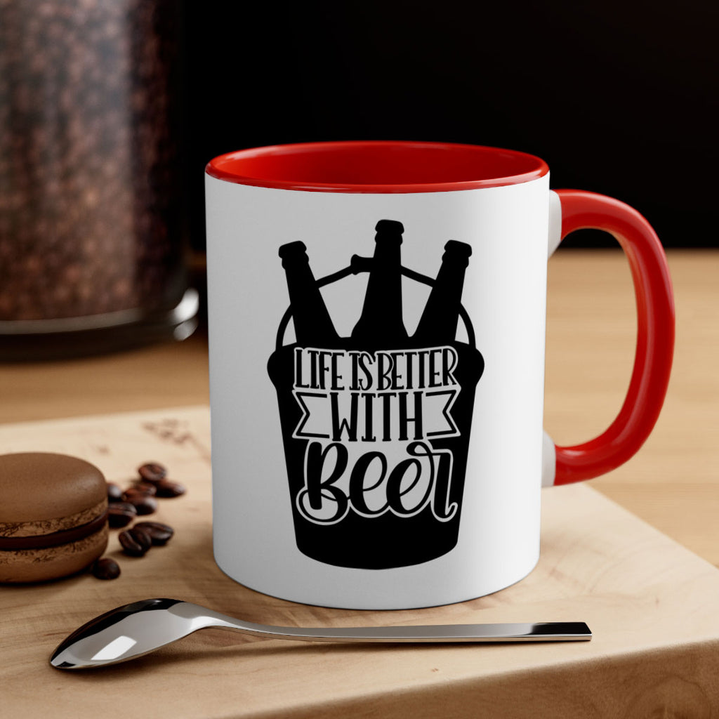 life is better with beer 27#- beer-Mug / Coffee Cup