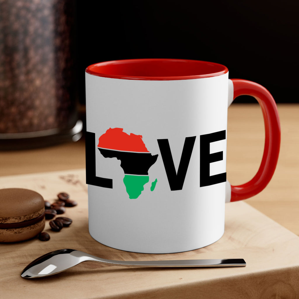 love africa 94#- black words - phrases-Mug / Coffee Cup