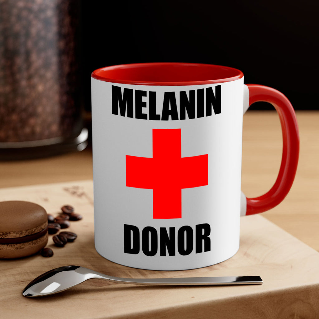 melanin donor 91#- black words - phrases-Mug / Coffee Cup