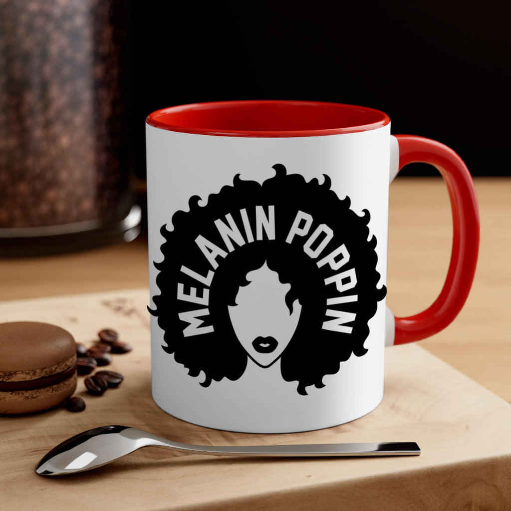 melanin poppin 26#- Black women - Girls-Mug / Coffee Cup
