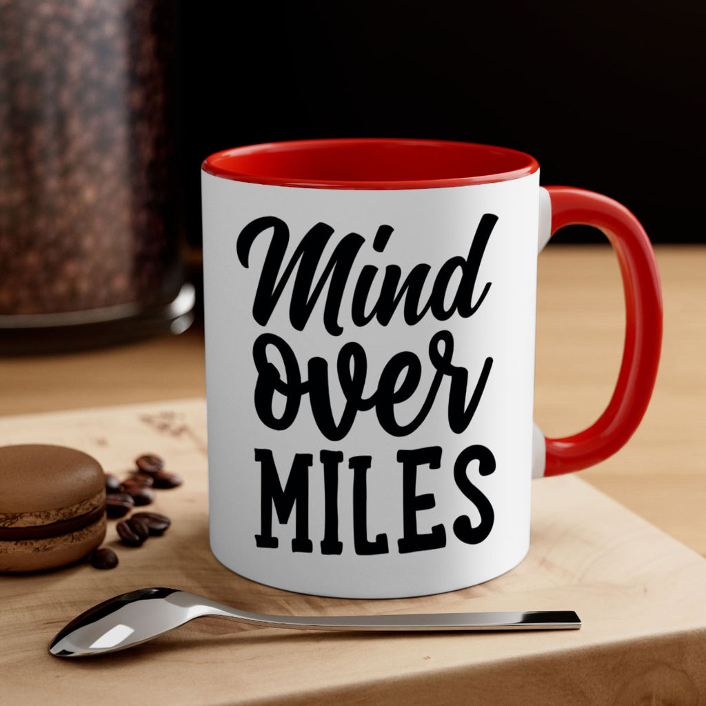 mind over miles 28#- gym-Mug / Coffee Cup
