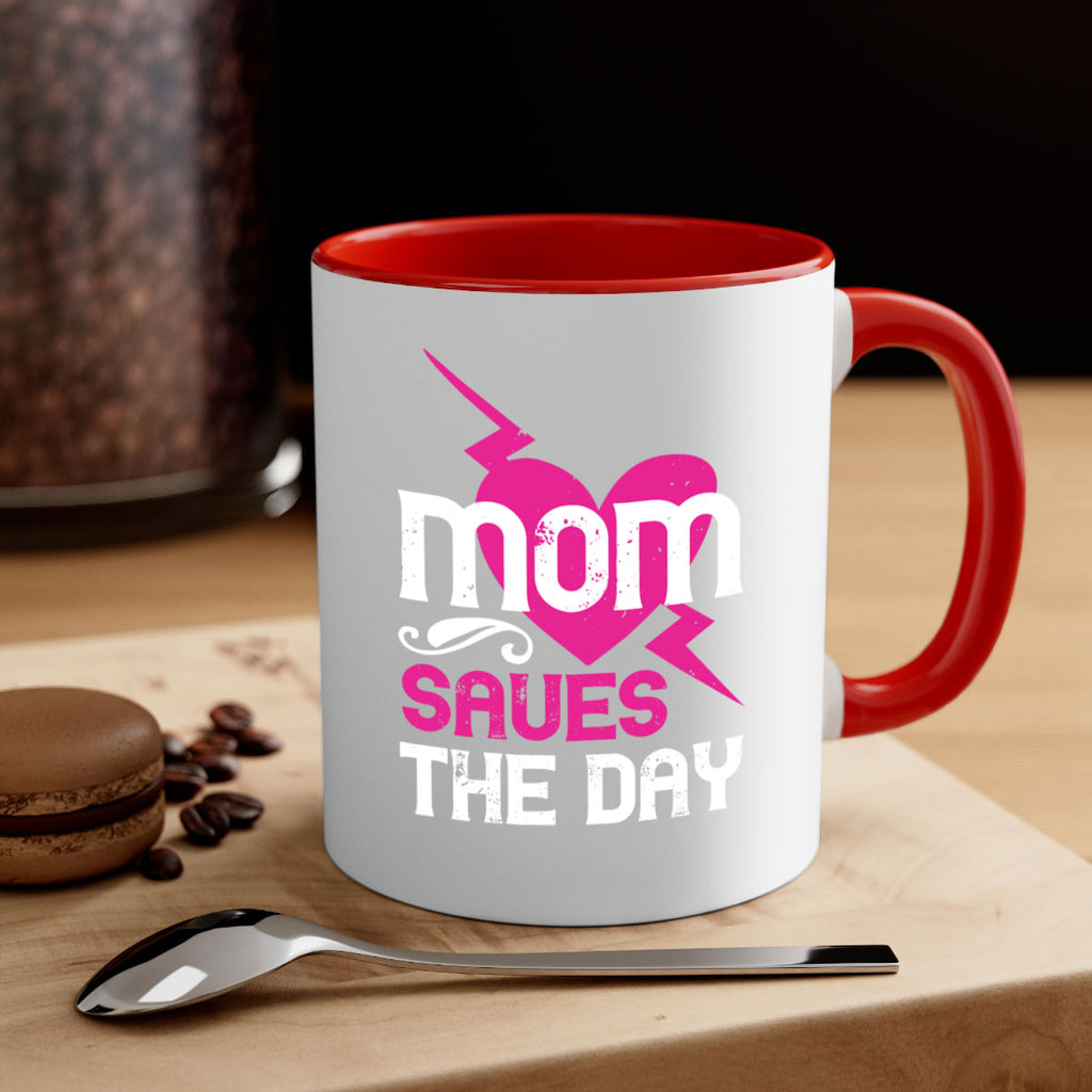 mom saues the dya 121#- mom-Mug / Coffee Cup