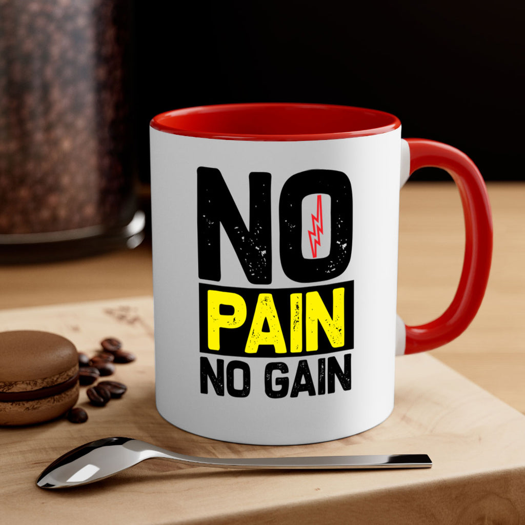 no pain no gain 5#- gym-Mug / Coffee Cup