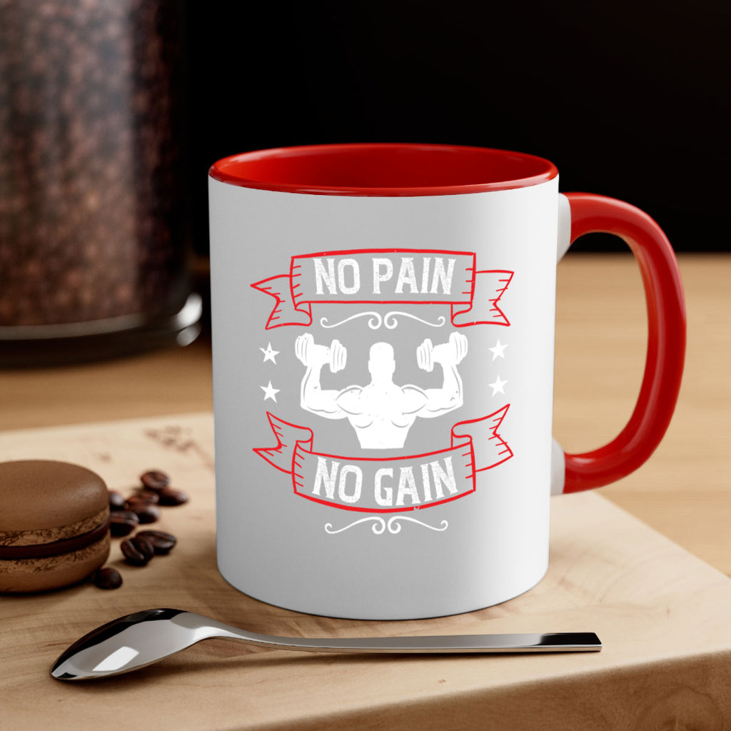 no pain no gain 82#- gym-Mug / Coffee Cup
