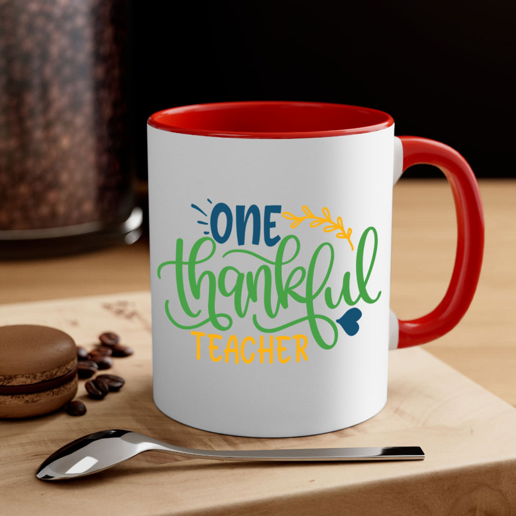 one thankful teacher Style 156#- teacher-Mug / Coffee Cup