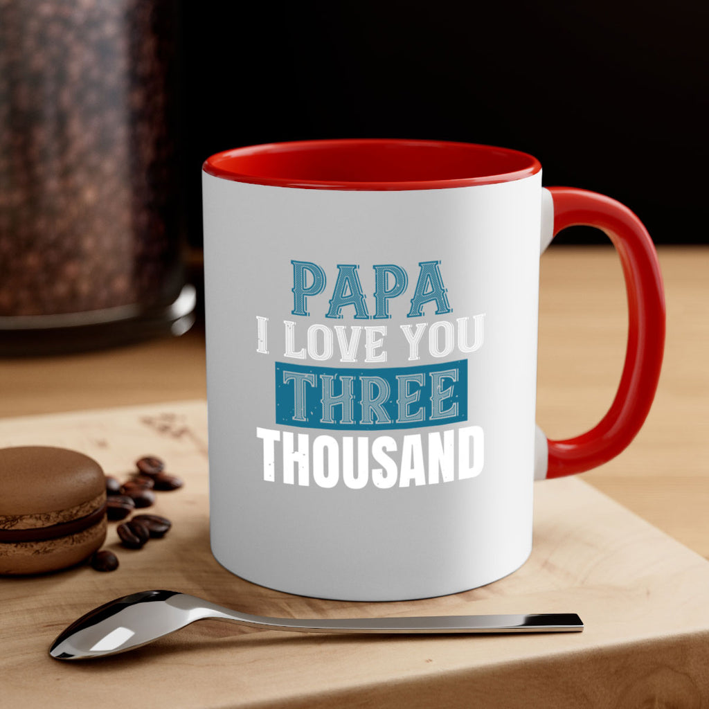 papa i love you three thoushand 20#- grandpa-Mug / Coffee Cup