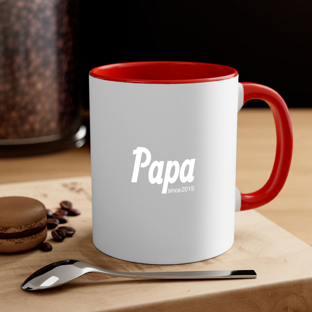 papa since 128#- grandpa-Mug / Coffee Cup
