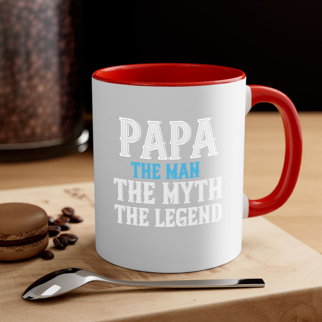 papa the man the myth the legend 15#- grandpa-Mug / Coffee Cup