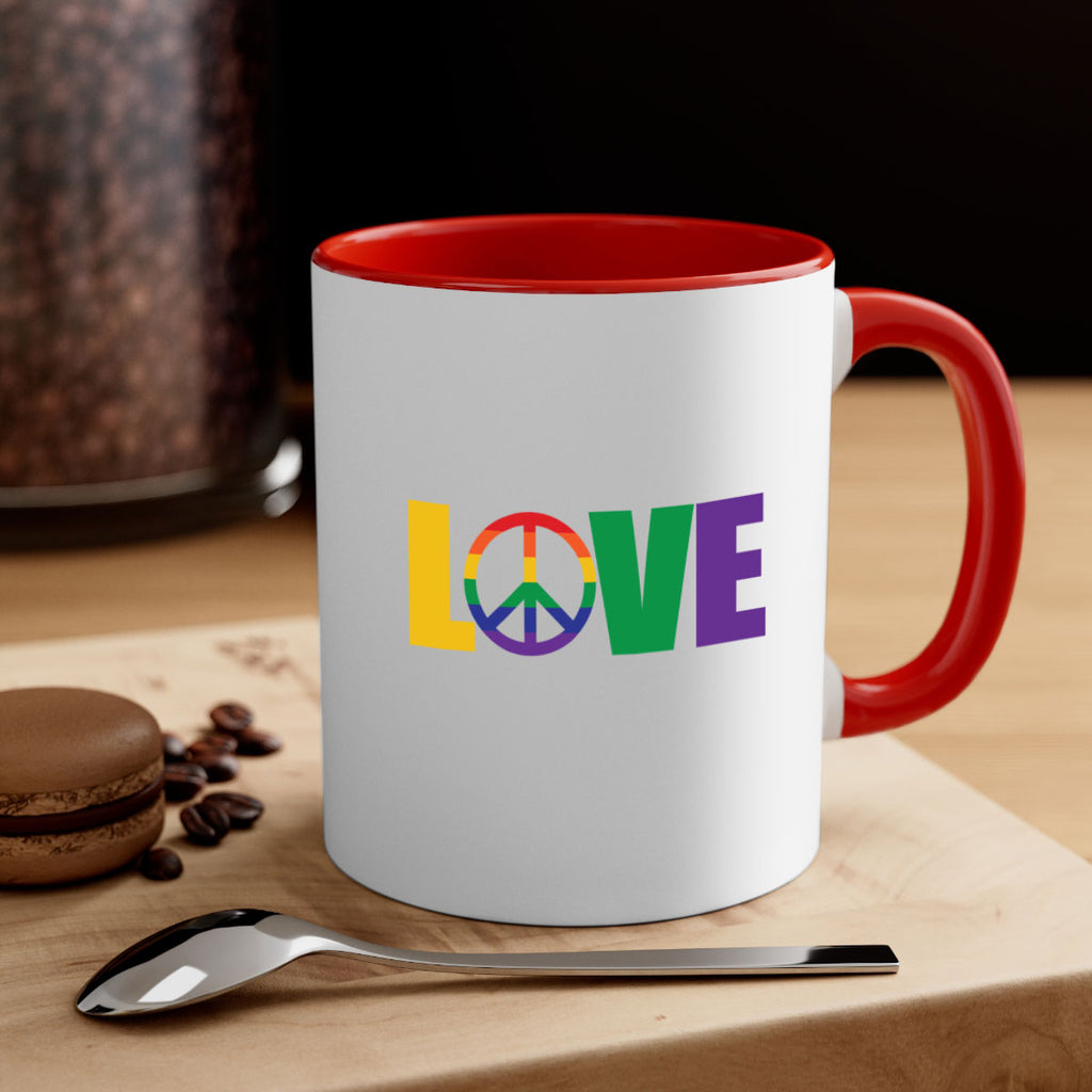 pride love peace 60#- lgbt-Mug / Coffee Cup