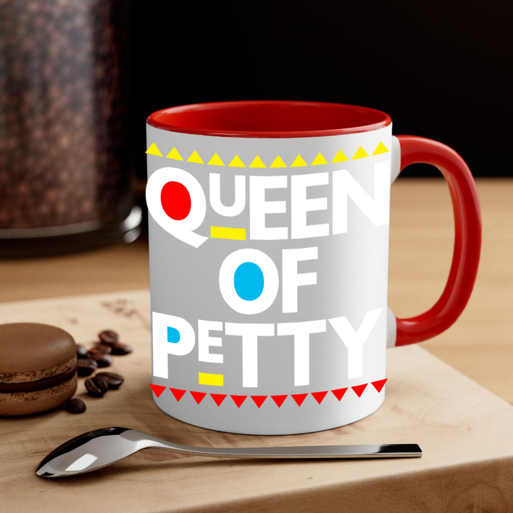 queen ofpetty 48#- black words - phrases-Mug / Coffee Cup