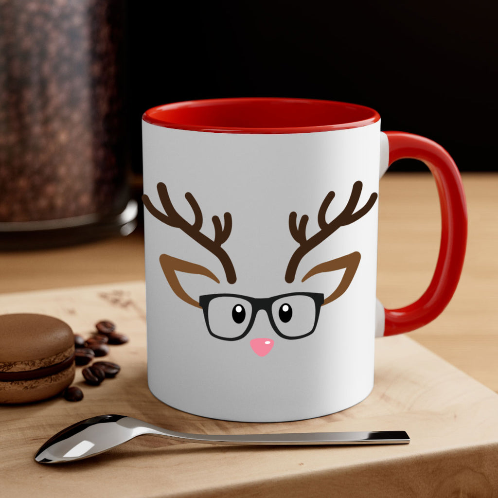 reindeer style 593#- christmas-Mug / Coffee Cup