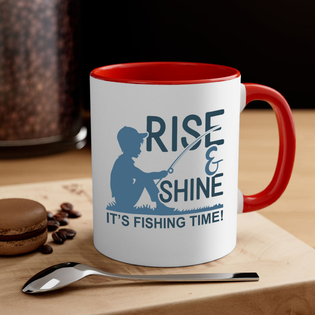 rise shine 41#- fishing-Mug / Coffee Cup