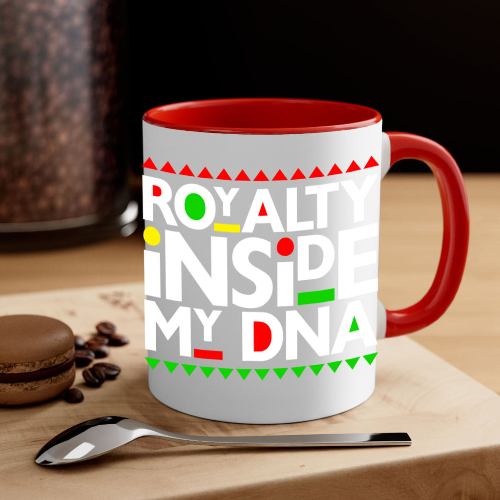 royalty inside my dna 42#- black words - phrases-Mug / Coffee Cup