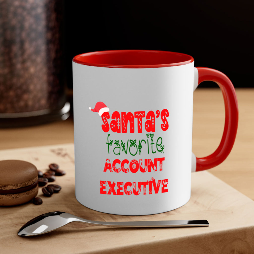 santas favorite account executive style 616#- christmas-Mug / Coffee Cup