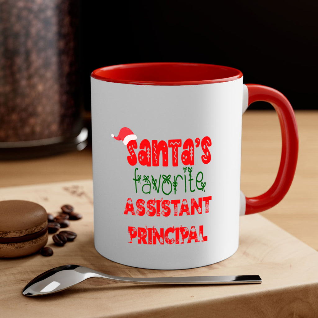 santas favorite assistant principal style 656#- christmas-Mug / Coffee Cup