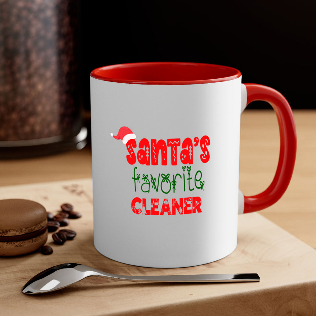 santas favorite cleaner style 720#- christmas-Mug / Coffee Cup