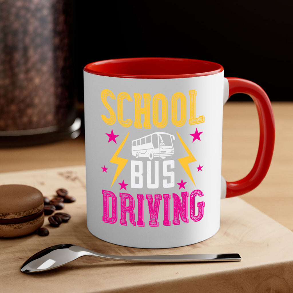 school bus driving Style 17#- bus driver-Mug / Coffee Cup