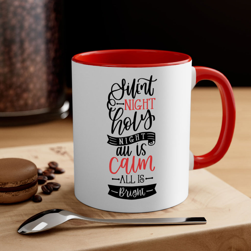 silent night holy night all is calm all is bright 48#- christmas-Mug / Coffee Cup