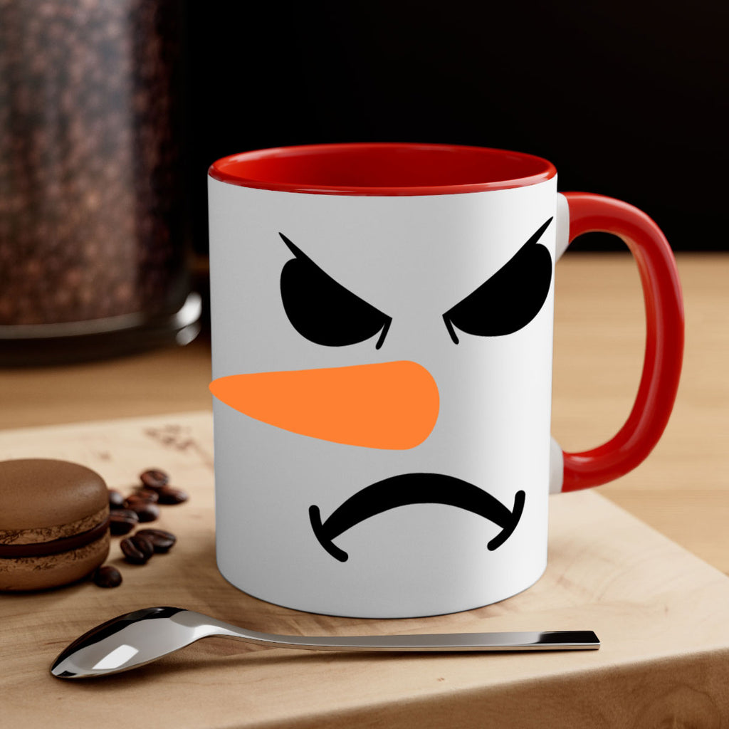 snowman face 22#- christmas-Mug / Coffee Cup