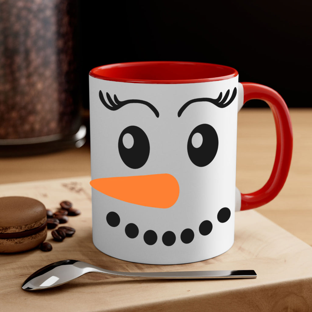 snowman face 2#- christmas-Mug / Coffee Cup