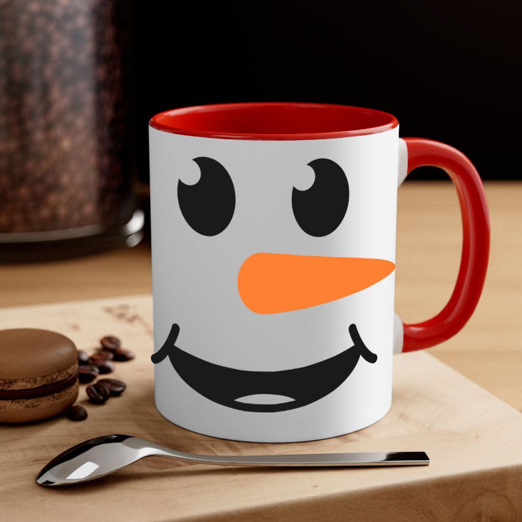 snowman face 3#- christmas-Mug / Coffee Cup