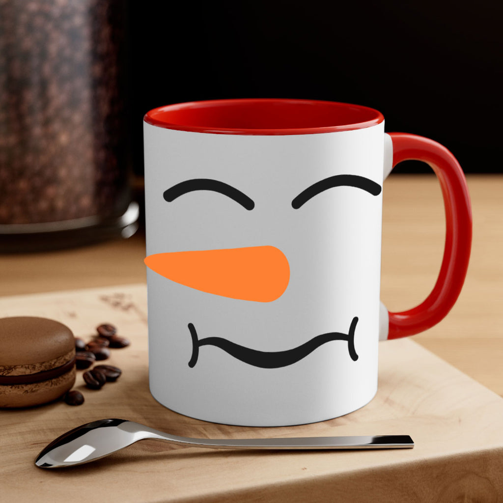 snowman face 7#- christmas-Mug / Coffee Cup