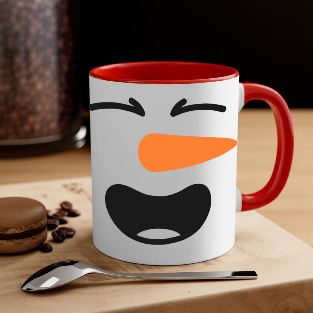 snowman face 8#- christmas-Mug / Coffee Cup