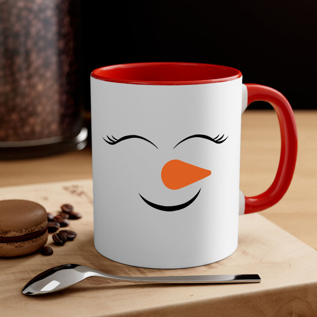 snowman face style 1178#- christmas-Mug / Coffee Cup