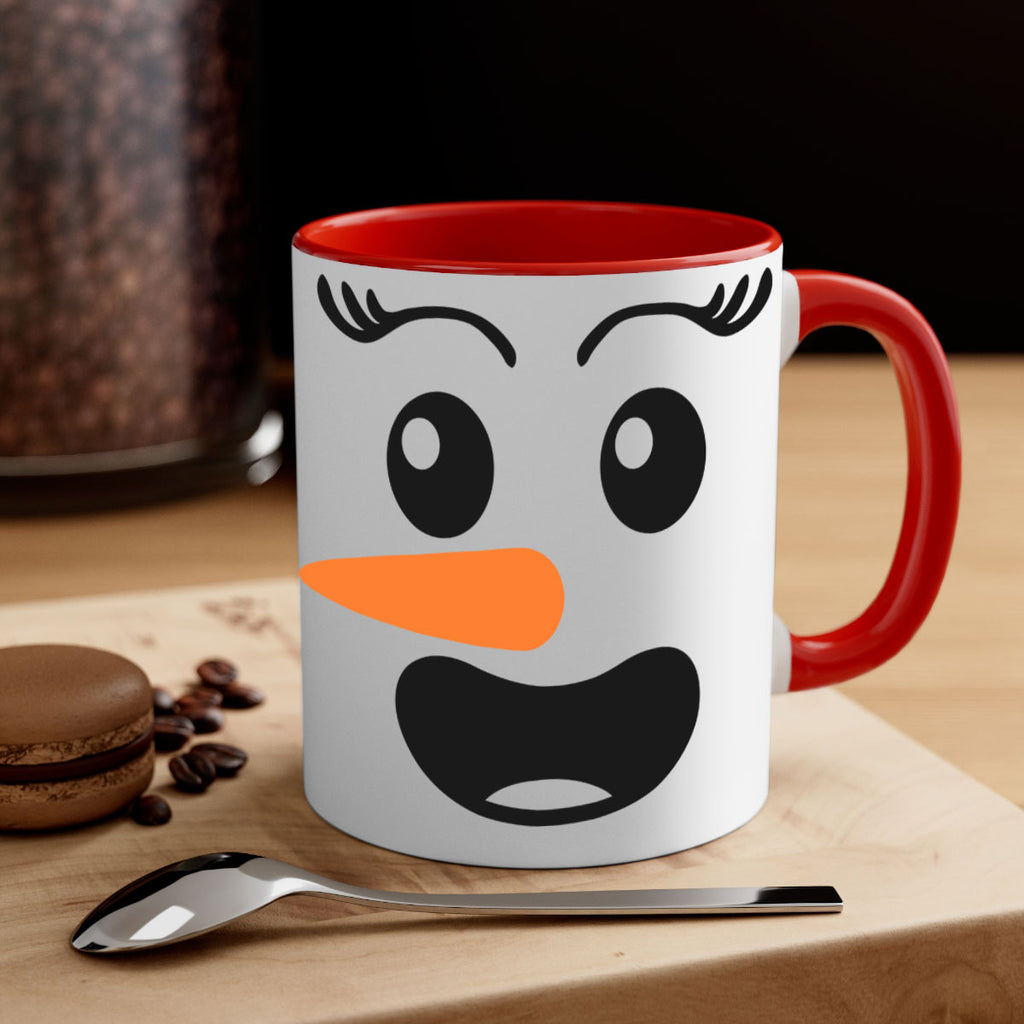 snowman face style 1180#- christmas-Mug / Coffee Cup