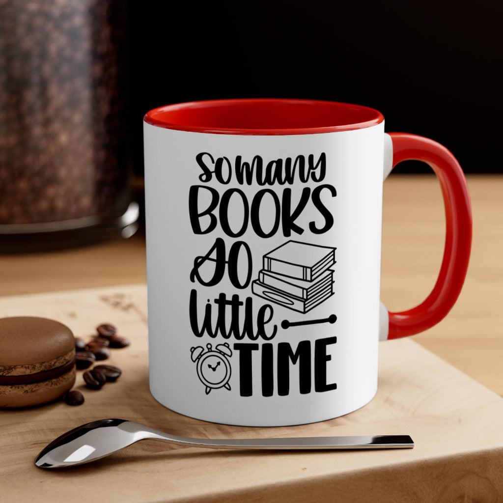 so many books so little time 28#- Reading - Books-Mug / Coffee Cup