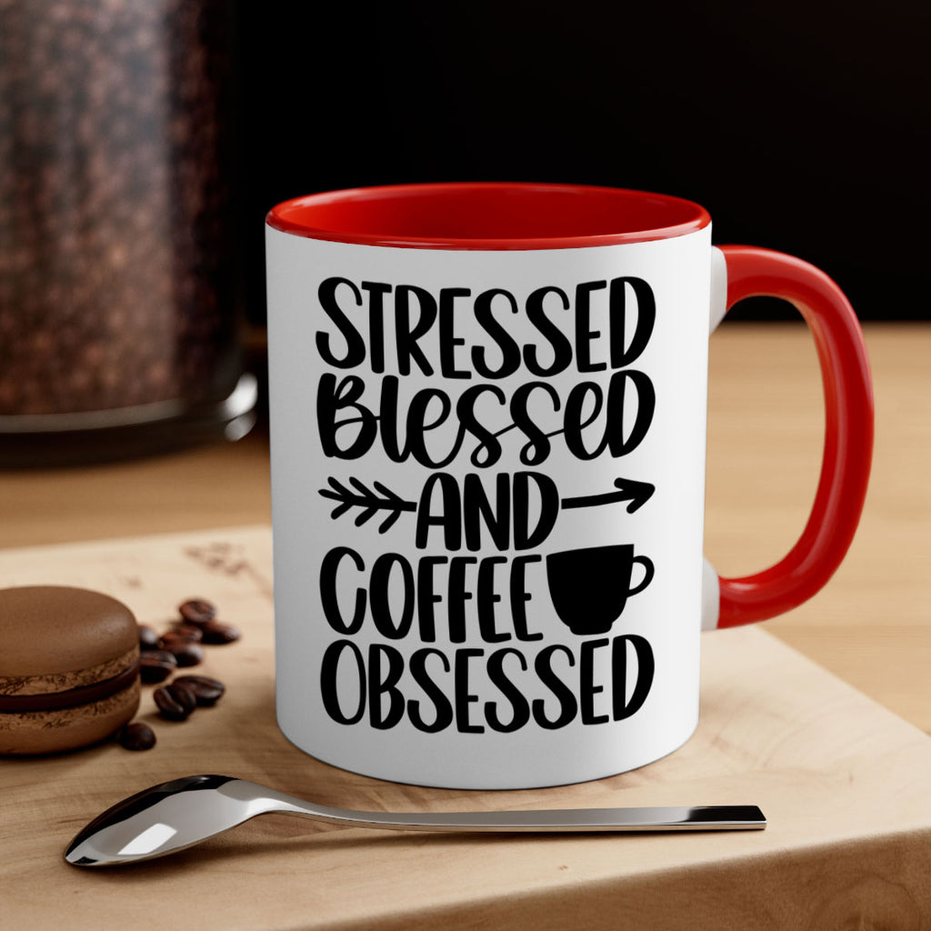 stressed blessed and 26#- coffee-Mug / Coffee Cup