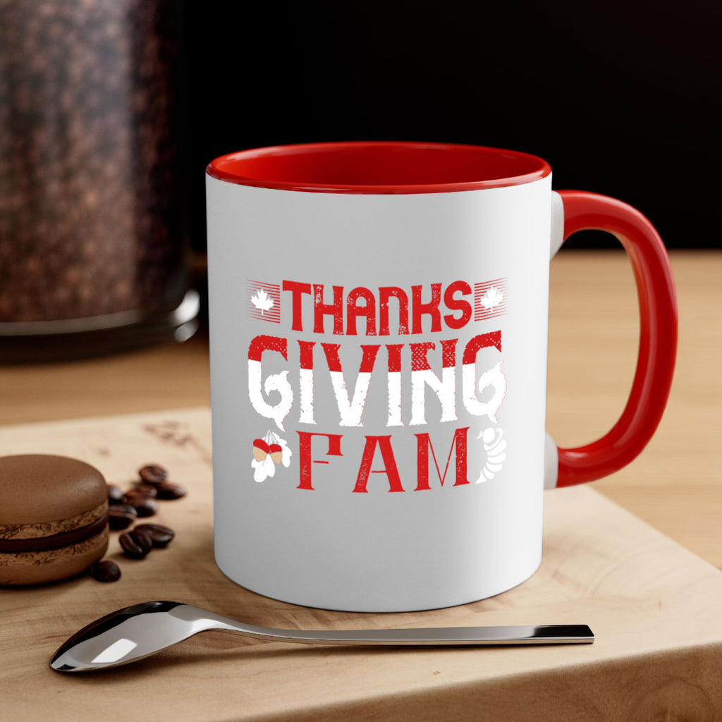 thanks giving fam 16#- thanksgiving-Mug / Coffee Cup