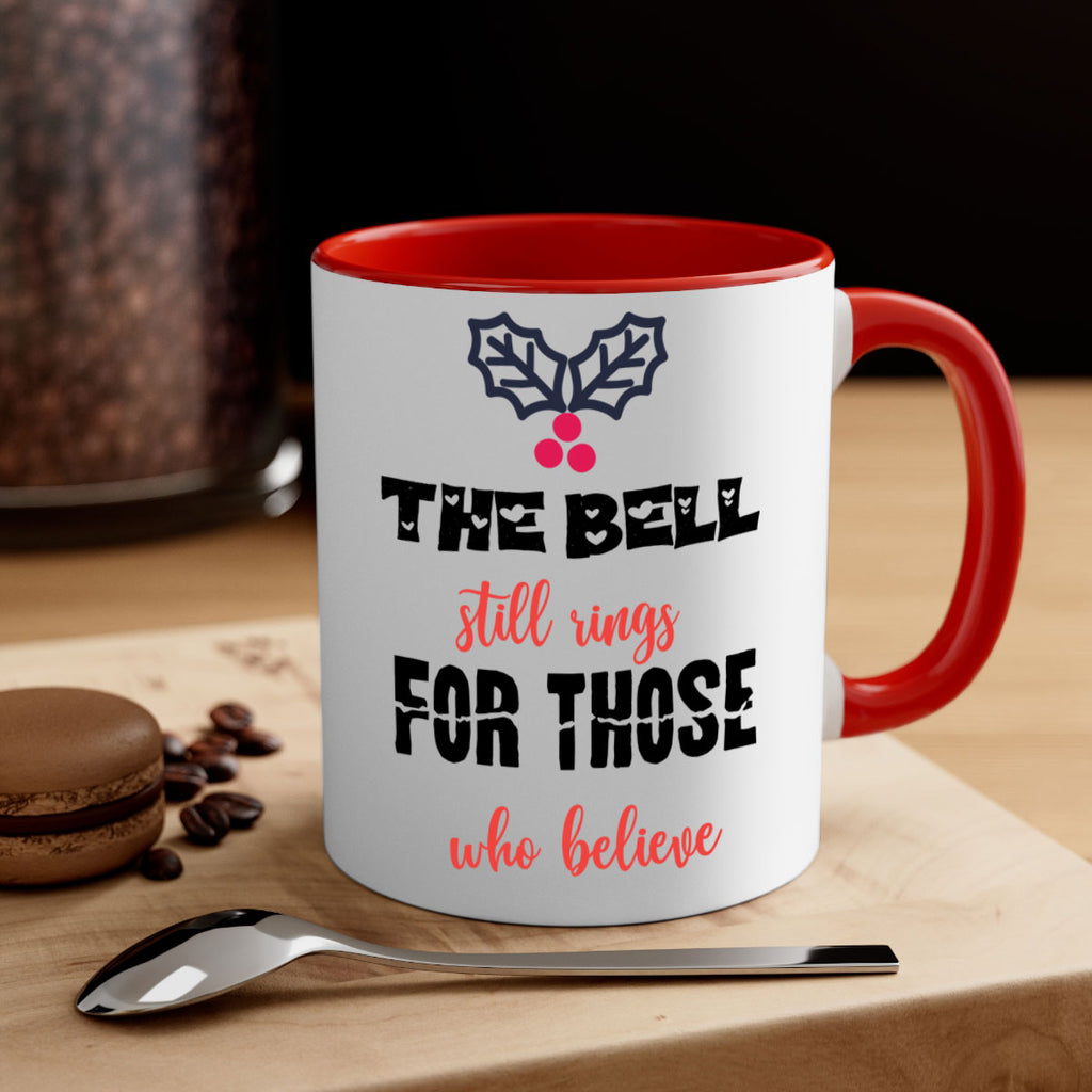 the bell still rings for those who believe style 1190#- christmas-Mug / Coffee Cup