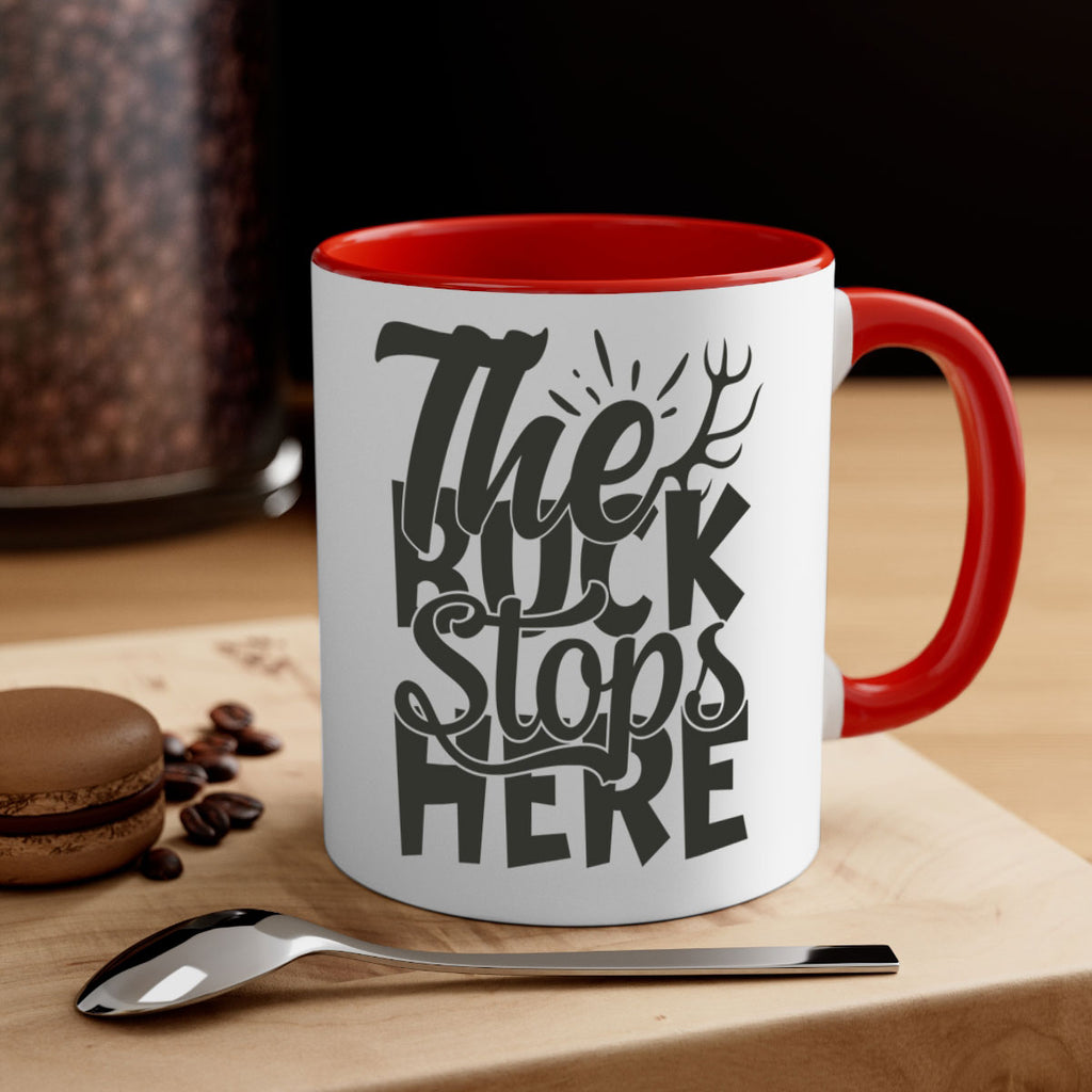 the buck srops here 1#- hunting-Mug / Coffee Cup