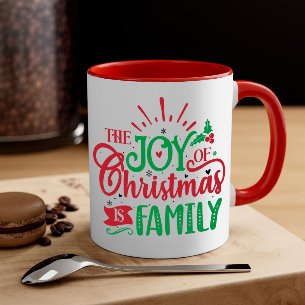 the joy of christmas is family style 1197#- christmas-Mug / Coffee Cup
