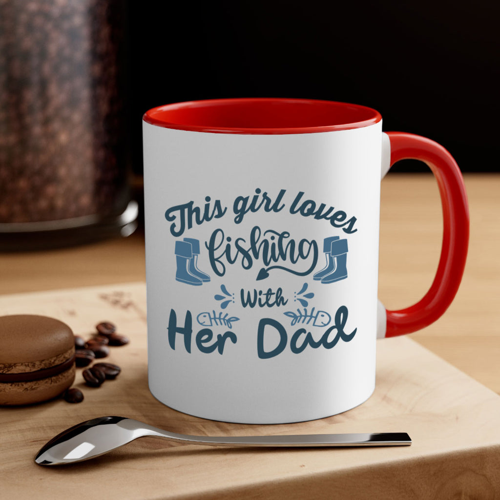 this girl loves fishing 19#- fishing-Mug / Coffee Cup