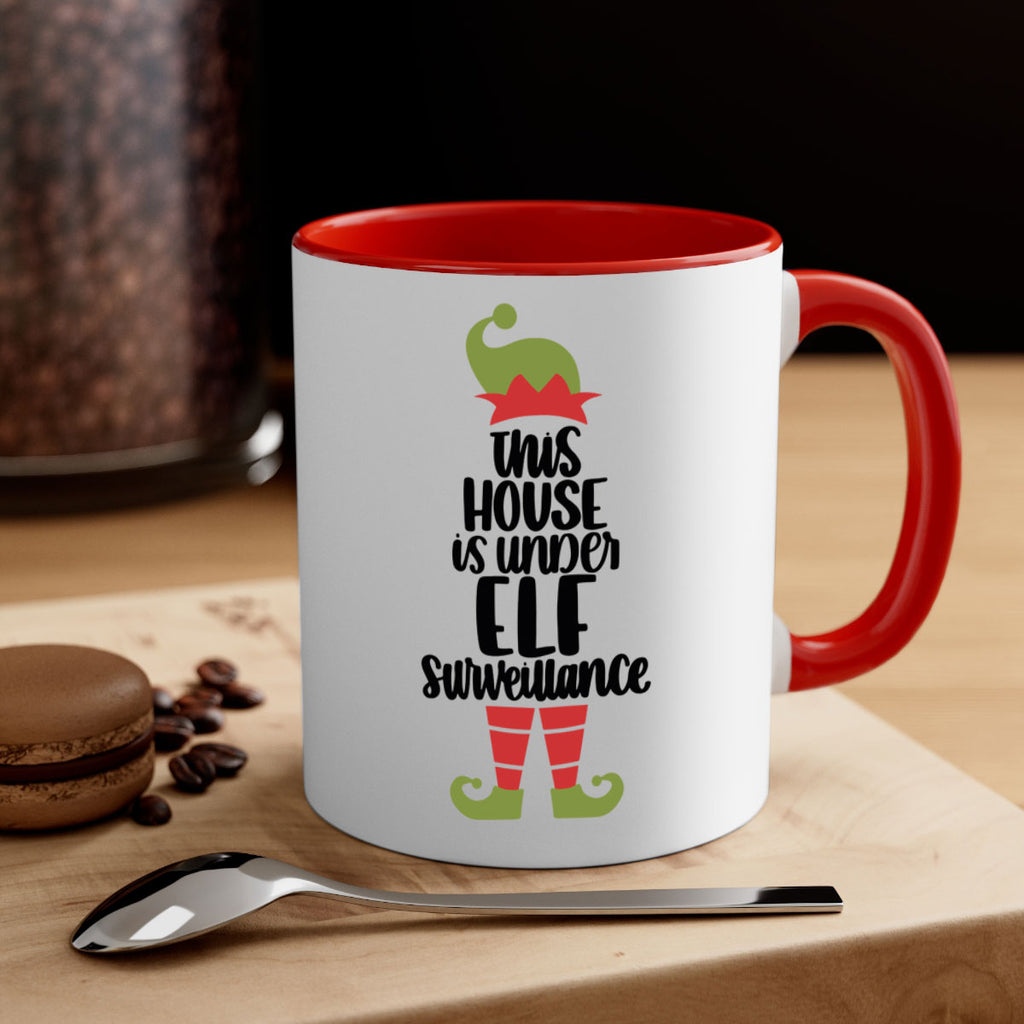 this house is under elf surveillance 38#- christmas-Mug / Coffee Cup