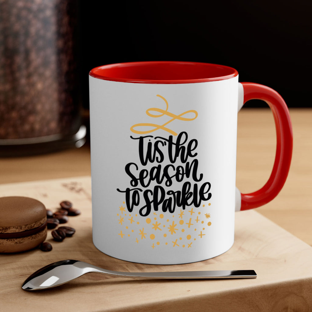tis the season to sparkle gold 37#- christmas-Mug / Coffee Cup