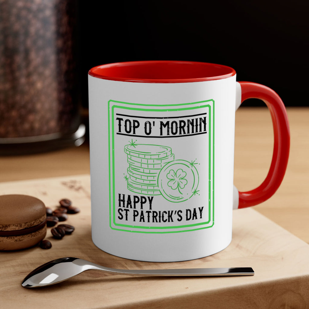 top o mornin happy st patrick’s day Style 8#- St Patricks Day-Mug / Coffee Cup