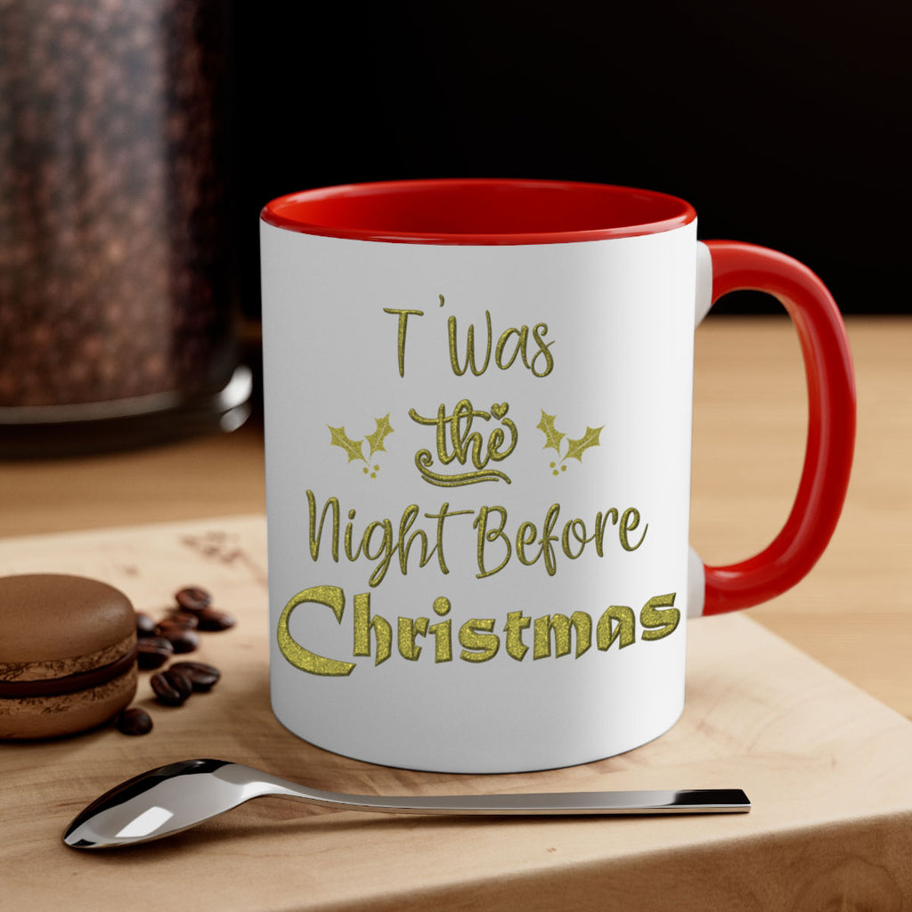 twas the night before christmas green 438#- christmas-Mug / Coffee Cup