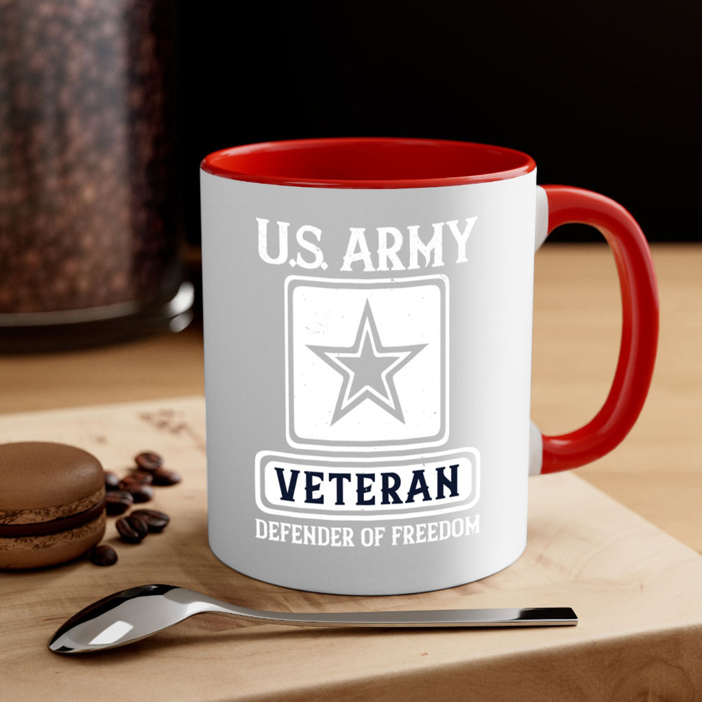 us army veteran defender of freedom 14#- veterns day-Mug / Coffee Cup