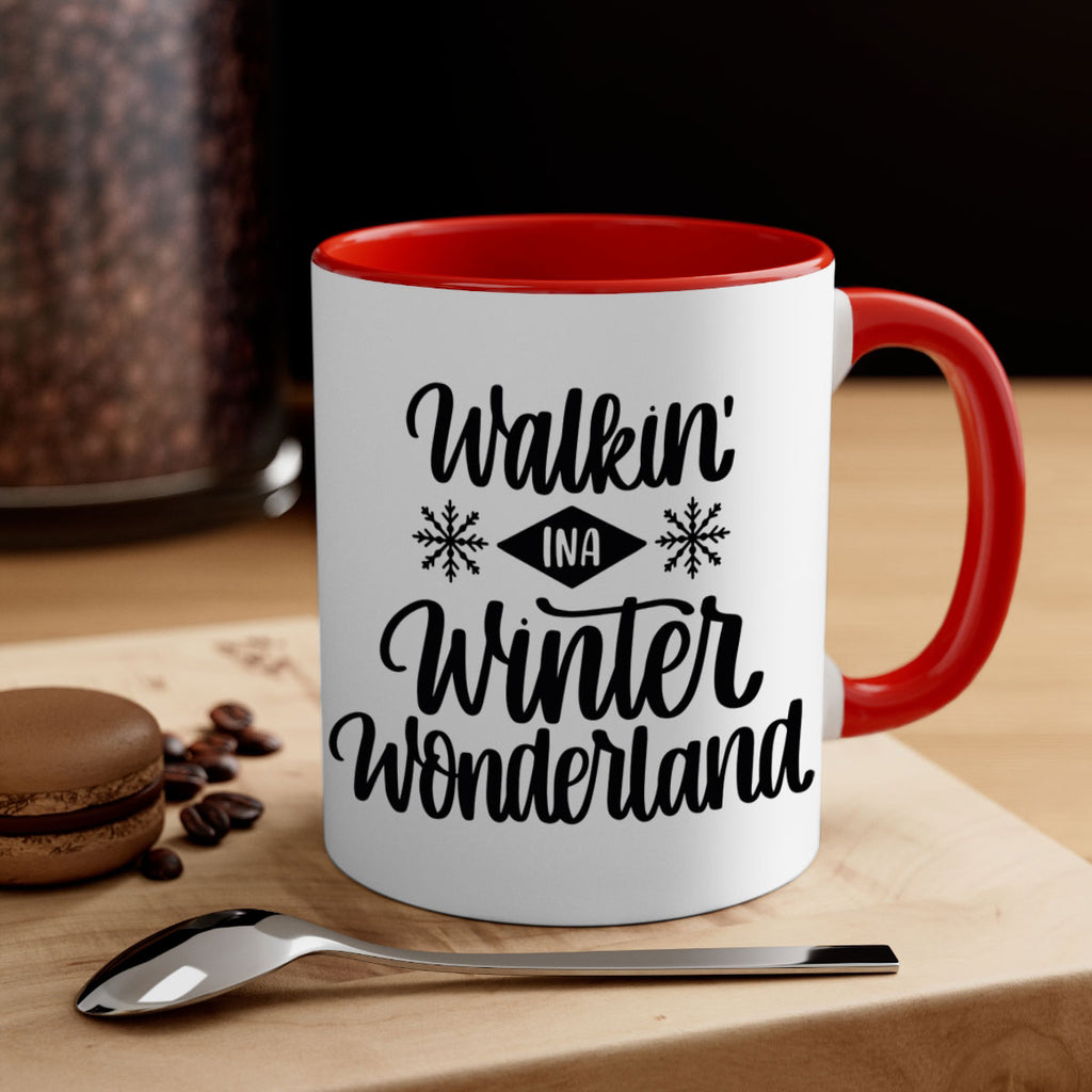 walkin winter wonderland 35#- christmas-Mug / Coffee Cup