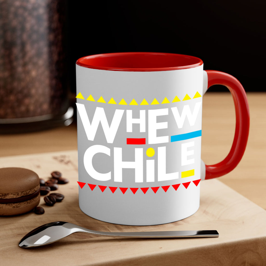 whew chile 11#- black words - phrases-Mug / Coffee Cup